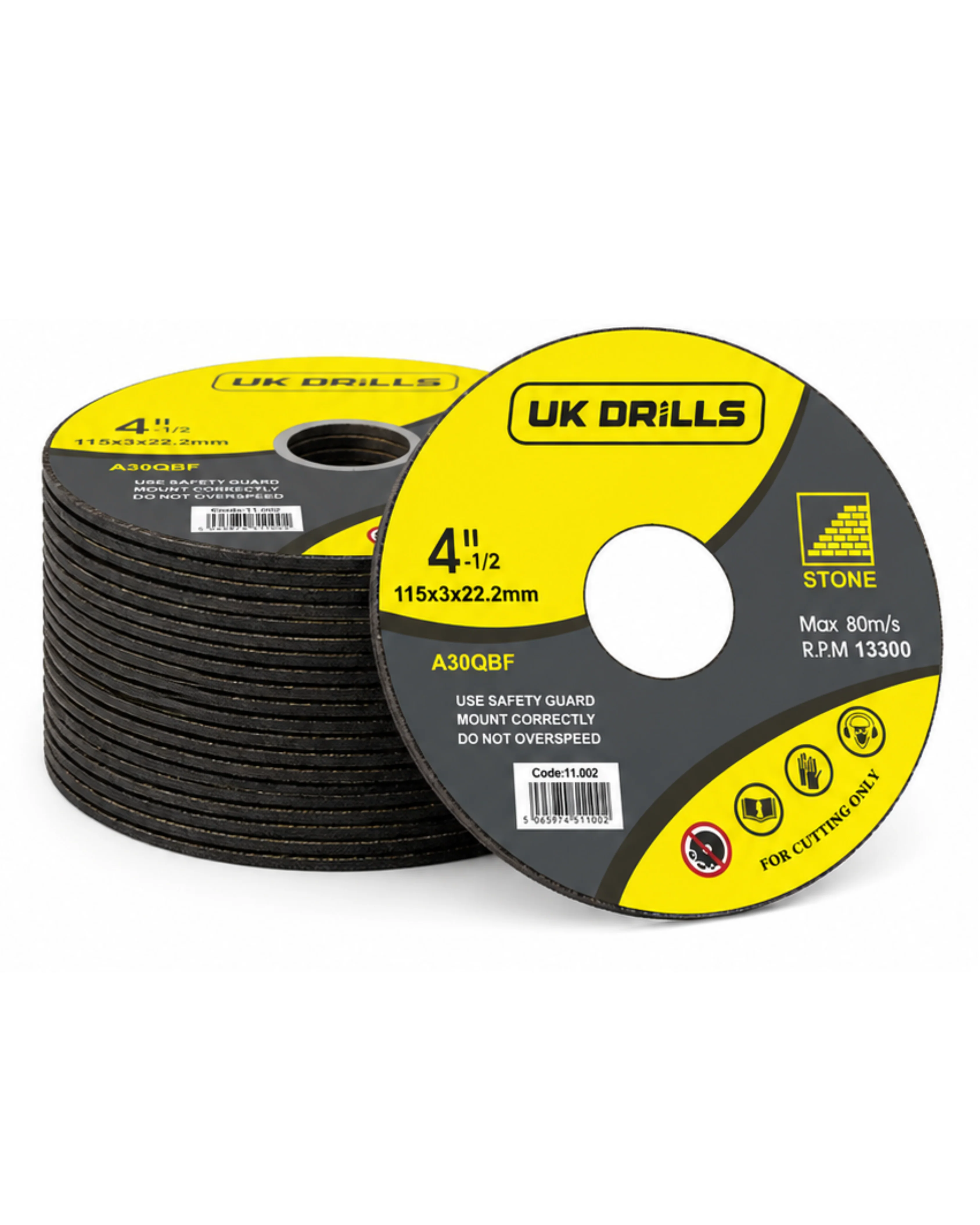 Stone Cutting Discs - 10 Pack - Image 2