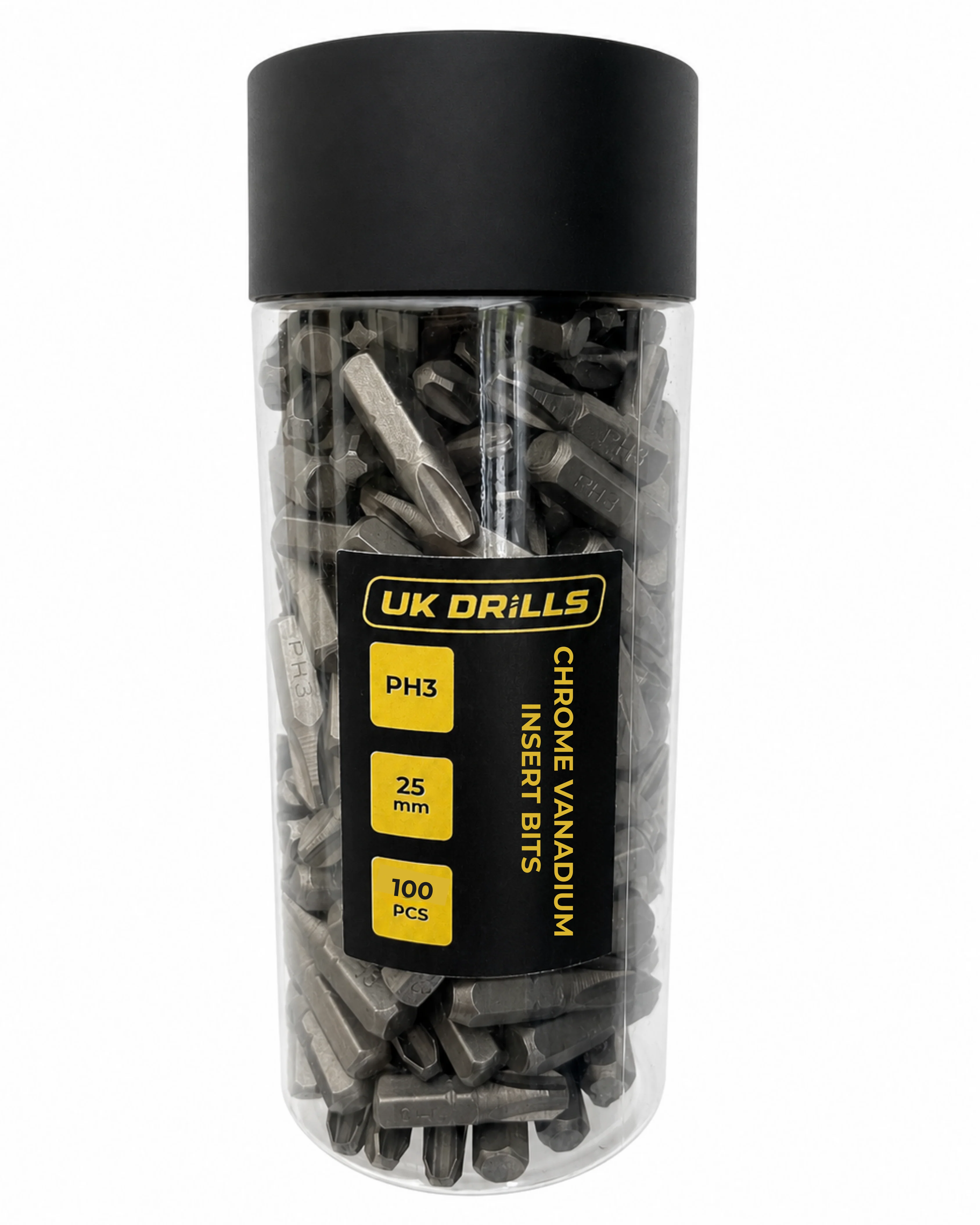 Chrome Vanadium Insert Bits Phillips