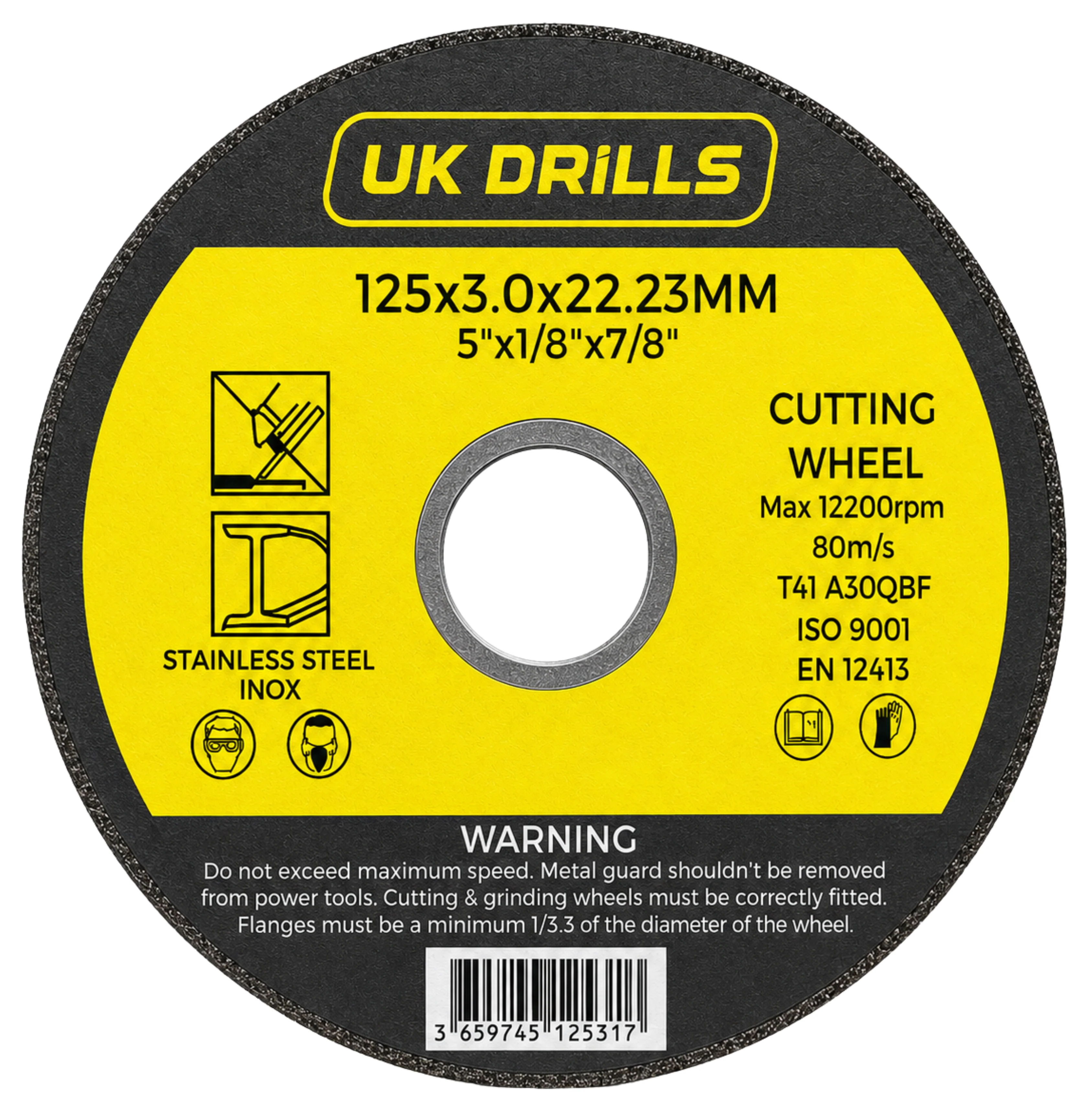 Metal Cutting Discs - 10 Pack