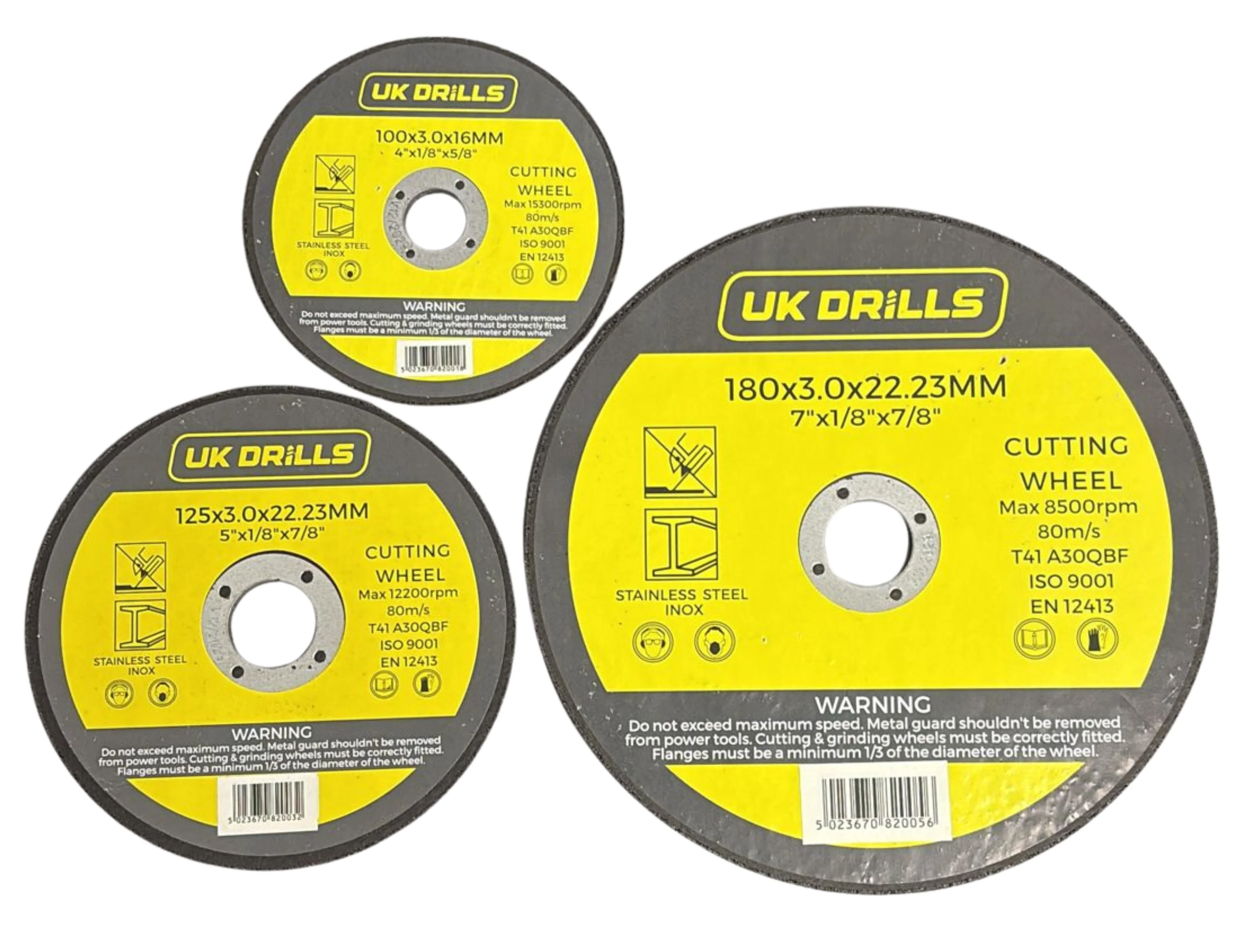 Metal Cutting Discs (Mobile Test - Not for Sale)